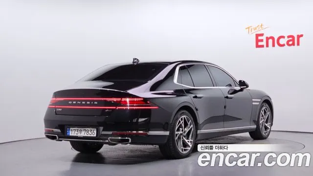 2022 Genesis G90 (RS4) Gasoline 3.5 Turbo AWD Sold VIN KMTFA41DDNU004670 – undercarriage