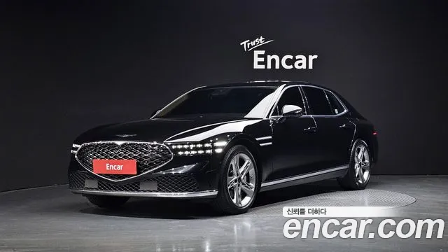 2022 Genesis G90 (RS4) Gasoline 3.5 Turbo AWD Sold VIN KMTFA41DDNU007532 – rear exterior 2022 Genesis G90 (RS4) Gasoline 3.5 Turbo AWD Sold VIN KMTFA41DDNU007532 – rear exterior