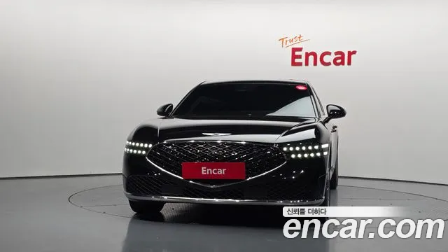 2022 Genesis G90 (RS4) Gasoline 3.5 Turbo AWD Sold VIN KMTFA41DDNU009864 – engine bay