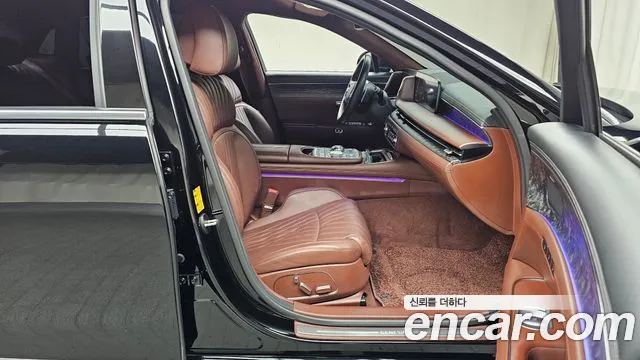 2022 Genesis G90 (RS4) Gasoline 3.5 Turbo AWD Sold VIN KMTFA41DDNU010563 – interior seats