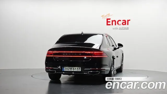 2022 Genesis G90 (RS4) Gasoline 3.5 Turbo AWD Sold VIN KMTFA41DDNU010563 – engine bay