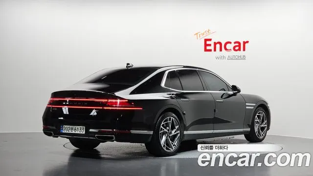 2022 Genesis G90 (RS4) Gasoline 3.5 Turbo AWD Sold VIN KMTFA41DDNU010563 – undercarriage