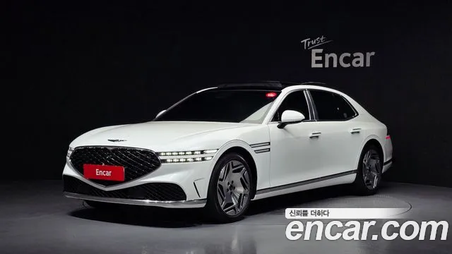 2022 Genesis G90 (RS4) Gasoline 3.5 Turbo AWD Sold VIN KMTFA41DDNU013301 – engine bay
