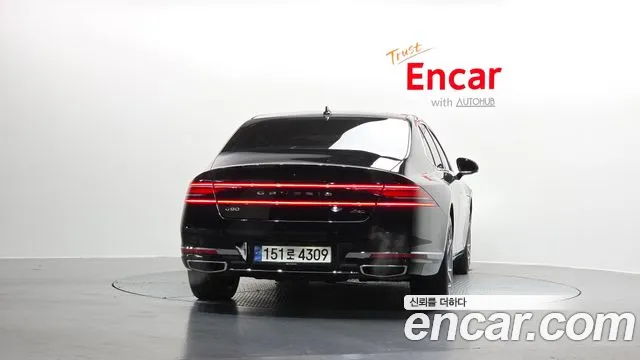 2022 Genesis G90 (RS4) Gasoline 3.5 Turbo AWD Sold VIN KMTFA41DDNU014704 – trunk area 2022 Genesis G90 (RS4) Gasoline 3.5 Turbo AWD Sold VIN KMTFA41DDNU014704 – trunk area
