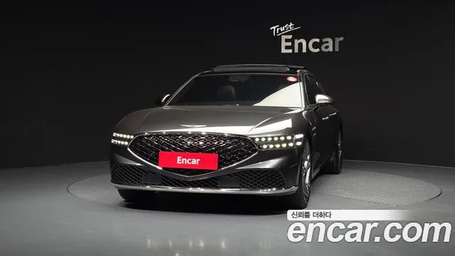 2023 Genesis G90 (Rs4) Gasoline 3.5 Turbo Awd Sold VIN KMTFA41DDPU023698 – front exterior