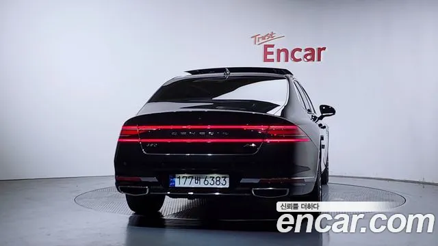 2023 Genesis G90 (RS4) Gasoline 3.5 Turbo AWD Sold VIN KMTFA41DDPU028012 – side profile
