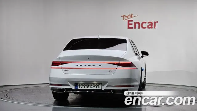 2023 Genesis G90 (RS4) Gasoline 3.5 Turbo AWD Sold VIN KMTFA41DDPU029761 – engine bay 2023 Genesis G90 (RS4) Gasoline 3.5 Turbo AWD Sold VIN KMTFA41DDPU029761 – engine bay