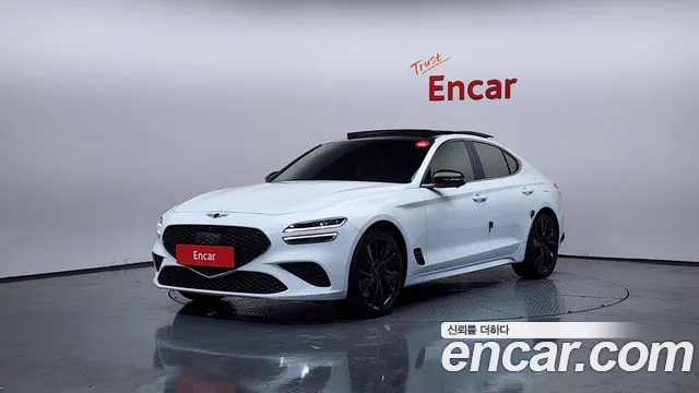 2021 Genesis The New G70 Gasoline 2.0T 4WD Sold VIN KMTG141ADMU088599 – engine bay 2021 Genesis The New G70 Gasoline 2.0T 4WD Sold VIN KMTG141ADMU088599 – engine bay