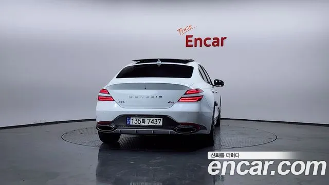 2021 Genesis The New G70 Gasoline 2.0T 4WD Sold VIN KMTG141ADMU088599 – trunk area 2021 Genesis The New G70 Gasoline 2.0T 4WD Sold VIN KMTG141ADMU088599 – trunk area