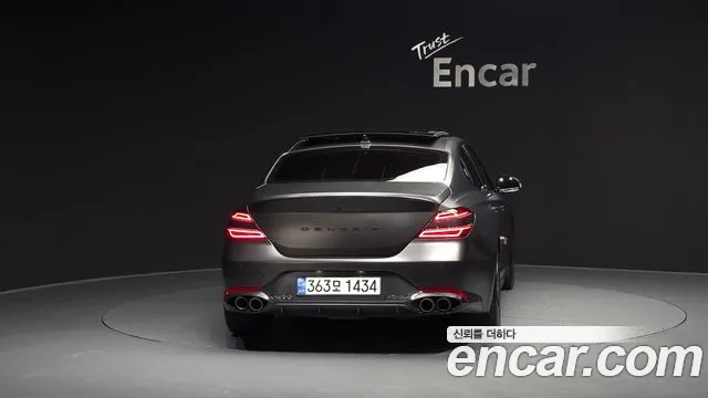 2023 Genesis The New G70 Gasoline 2.0T 4WD Sold VIN KMTG141ADPU108386 – interior seats 2023 Genesis The New G70 Gasoline 2.0T 4WD Sold VIN KMTG141ADPU108386 – interior seats