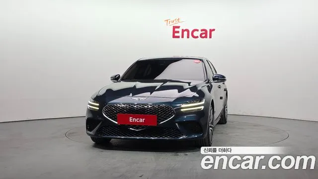 2023 Genesis The New G70 Shooting Brake Gasoline 2.0T 2WD Sold VIN KMTG2G1ABPU109865 – undercarriage