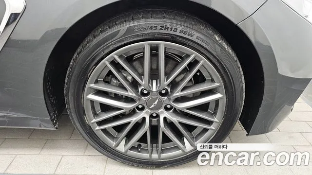 2018 Genesis G70 2.0T Sold VIN KMTG341ABJU000672 – trunk area