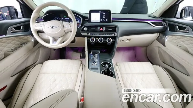 2018 Genesis G70 2.0T Sold VIN KMTG341ABJU008480 – interior seats