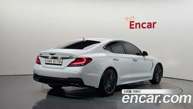 2018 Genesis G70 2.0T Sold VIN KMTG341ABJU008535 – rear exterior 2018 Genesis G70 2.0T Sold VIN KMTG341ABJU008535 – rear exterior