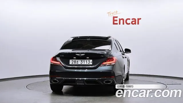 2018 Genesis G70 2.0T Sold VIN KMTG341ABJU018318 – interior seats