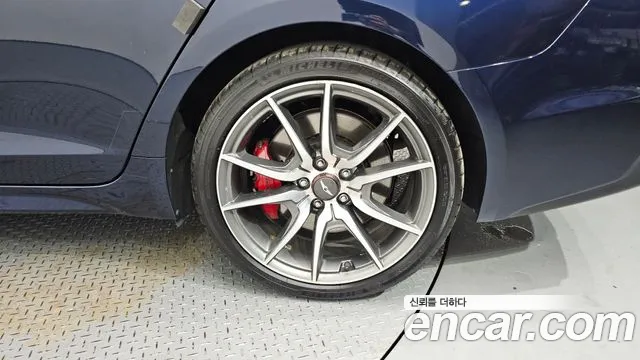 2018 Genesis G70 2.0T Sold VIN KMTG341ABJU022557 – undercarriage
