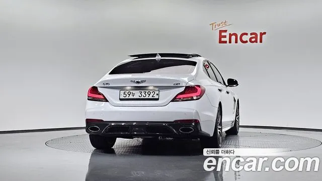 2019 Genesis G70 2.0T VIN KMTG341ABKU038794