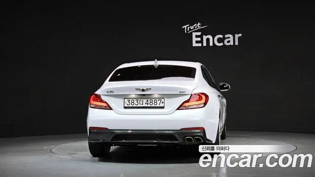 2020 Genesis G70 2.0T VIN KMTG341ABLU067747