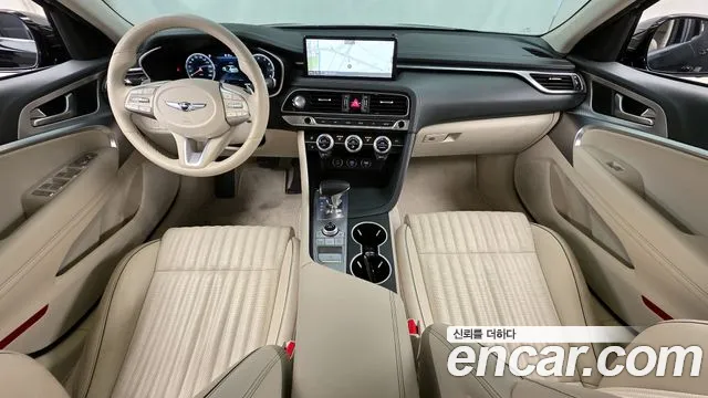 2021 Genesis The New G70 Gasoline 2.0T 2WD Sold VIN KMTG341ABMU083210 – side profile