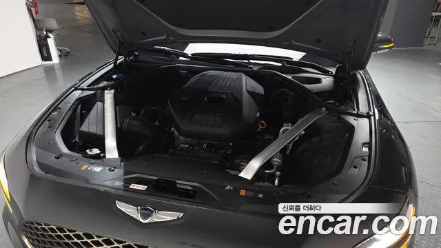 2021 Genesis The New G70 Gasoline 2.0T 2WD Sold VIN KMTG341ABMU084910 – trunk area
