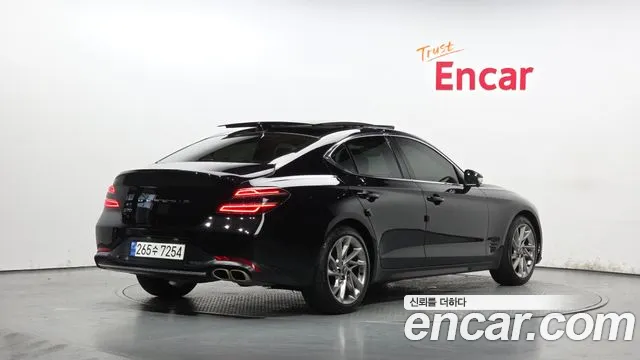 2021 Genesis The New G70 Gasoline 2.0T 2WD VIN KMTG341ABMU090584