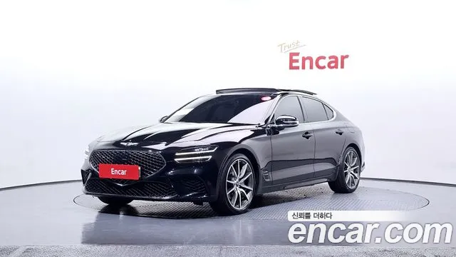 2023 Genesis The New G70 Gasoline 2.0T 2WD Sold VIN KMTG341ABPU116703 – front exterior 2023 Genesis The New G70 Gasoline 2.0T 2WD Sold VIN KMTG341ABPU116703 – front exterior