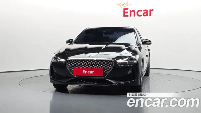 2018 Genesis G70 2.0T AWD Sold VIN KMTG341ADJU002104 – interior seats