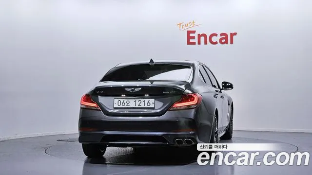 2019 Genesis G70 2.0T AWD Sold VIN KMTG341ADKU030552 – undercarriage