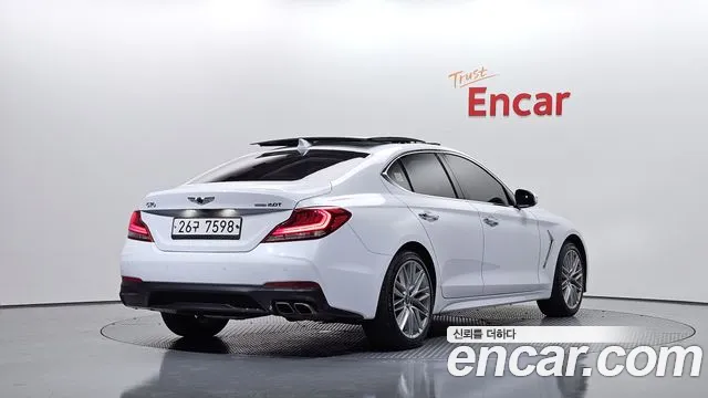 2019 Genesis G70 2.0T AWD Sold VIN KMTG341ADKU044463 – undercarriage