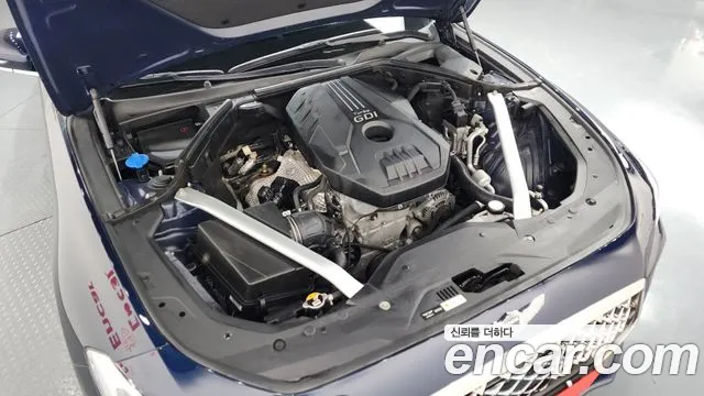 2019 Genesis G70 2.0T AWD Sold VIN KMTG341ADKU047299 – engine bay