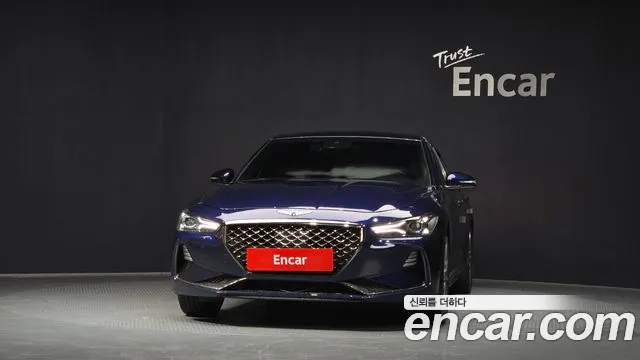 2019 Genesis G70 2.0T AWD Sold VIN KMTG341ADKU052041 – engine bay