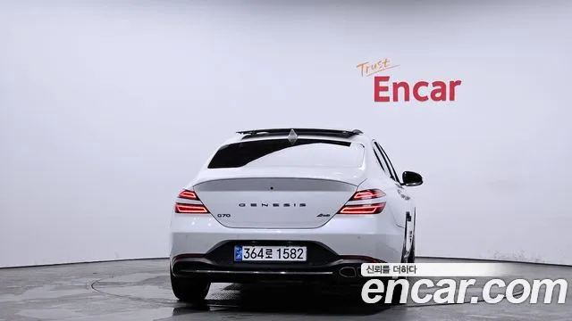 2021 Genesis The New G70 Gasoline 2.0T 4WD VIN KMTG341ADMU078742