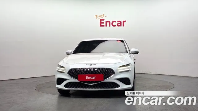 2021 Genesis The New G70 Gasoline 2.0t 4wd Sold VIN KMTG341ADMU079059 – front exterior