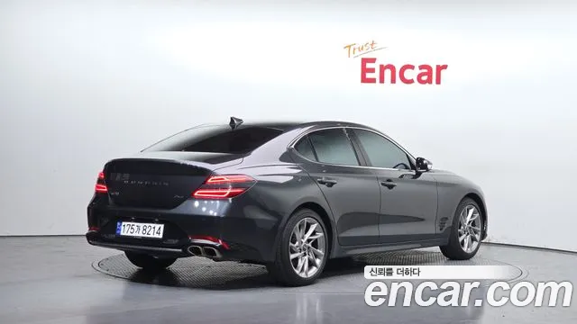 2021 Genesis The New G70 Gasoline 2.0T 4WD Sold VIN KMTG341ADMU080023 – trunk area