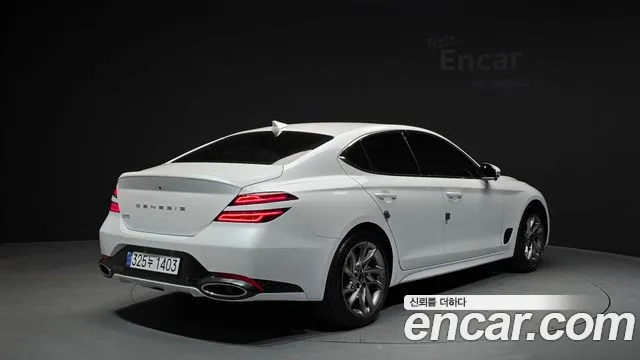 2025 Genesis The New G70 Gasoline 2.5T 2WD Sold VIN KMTG341CBSU163416 – exterior detail