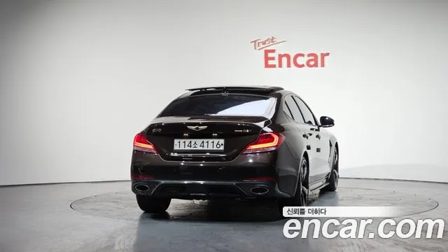 2019 Genesis G70 3.3T Sport Sold VIN KMTG541EBKU041694 – interior seats