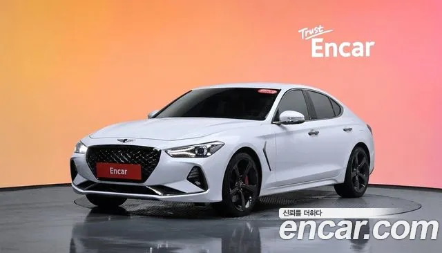 2019 Genesis G70 3.3T Sport Sold VIN KMTG541EBKU053829 – rear exterior
