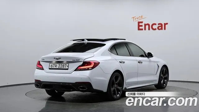 2019 Genesis G70 3.3T Sport AWD VIN KMTG541EDKU029954
