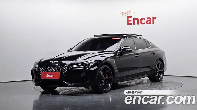 2019 Genesis G70 3.3T Sport AWD Sold VIN KMTG541EDKU036174 – rear exterior