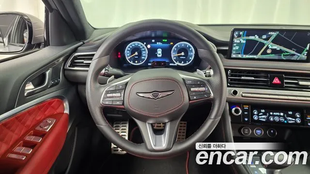 2025 Genesis The New G70 Gasoline 3.3T 2WD Sold VIN KMTG641EBSU157906 – rear exterior