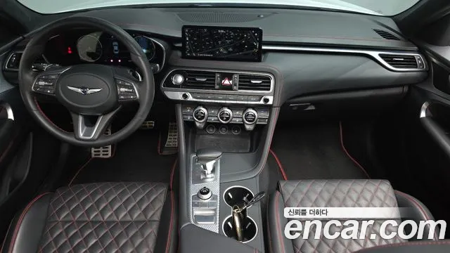 2021 Genesis The New G70 Gasoline 3.3T 4WD Sold VIN KMTG641EDMU076913 – interior seats