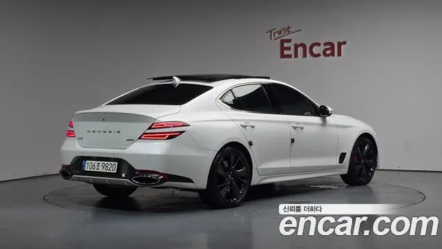 2021 Genesis The New G70 Gasoline 3.3T 4WD Sold VIN KMTG641EDMU076913 – photo 12
