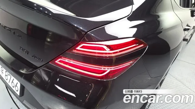 2021 Genesis The New G70 Gasoline 3.3T 4WD Sold VIN KMTG641EDMU078216 – engine bay
