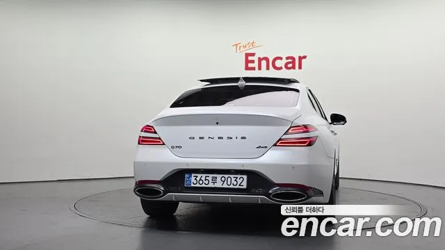 2024 Genesis The New G70 Gasoline 3.3t 4wd Sold VIN KMTG641EDRU143255 – front exterior