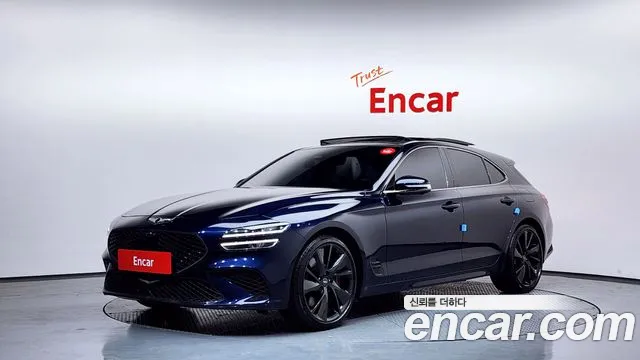 2023 Genesis The New G70 Shooting Brake Gasoline 2.0T 2WD Sold VIN KMTG6G1ABPU111608 – side profile