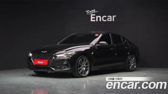 2018 Genesis G70 3.3T Sport Sold VIN KMTG741EBJU004244 – rear exterior