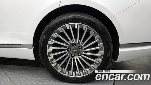 2022 Genesis Electrified G80 (RG3) e-AWD Sold VIN KMTGE411PNU000922 – side profile