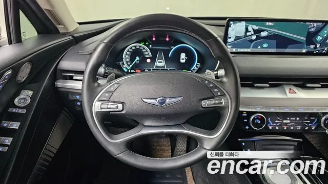 2022 Genesis Electrified G80 (RG3) e-AWD Sold VIN KMTGE411PNU002332 – dashboard