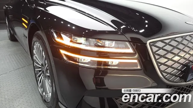 2022 Genesis Electrified G80 (RG3) e-AWD Sold VIN KMTGE411PNU004042 – trunk area