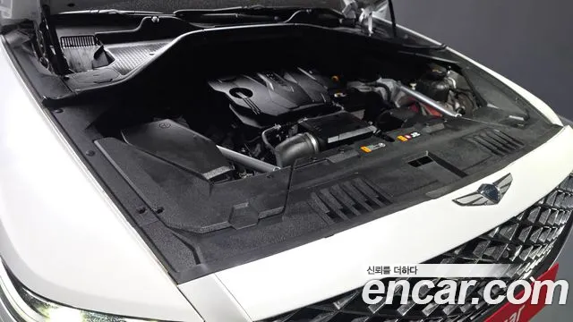 2021 Genesis GV80 2.5T Gasoline 2WD Sold VIN KMTHA81BBMU057892 – engine bay